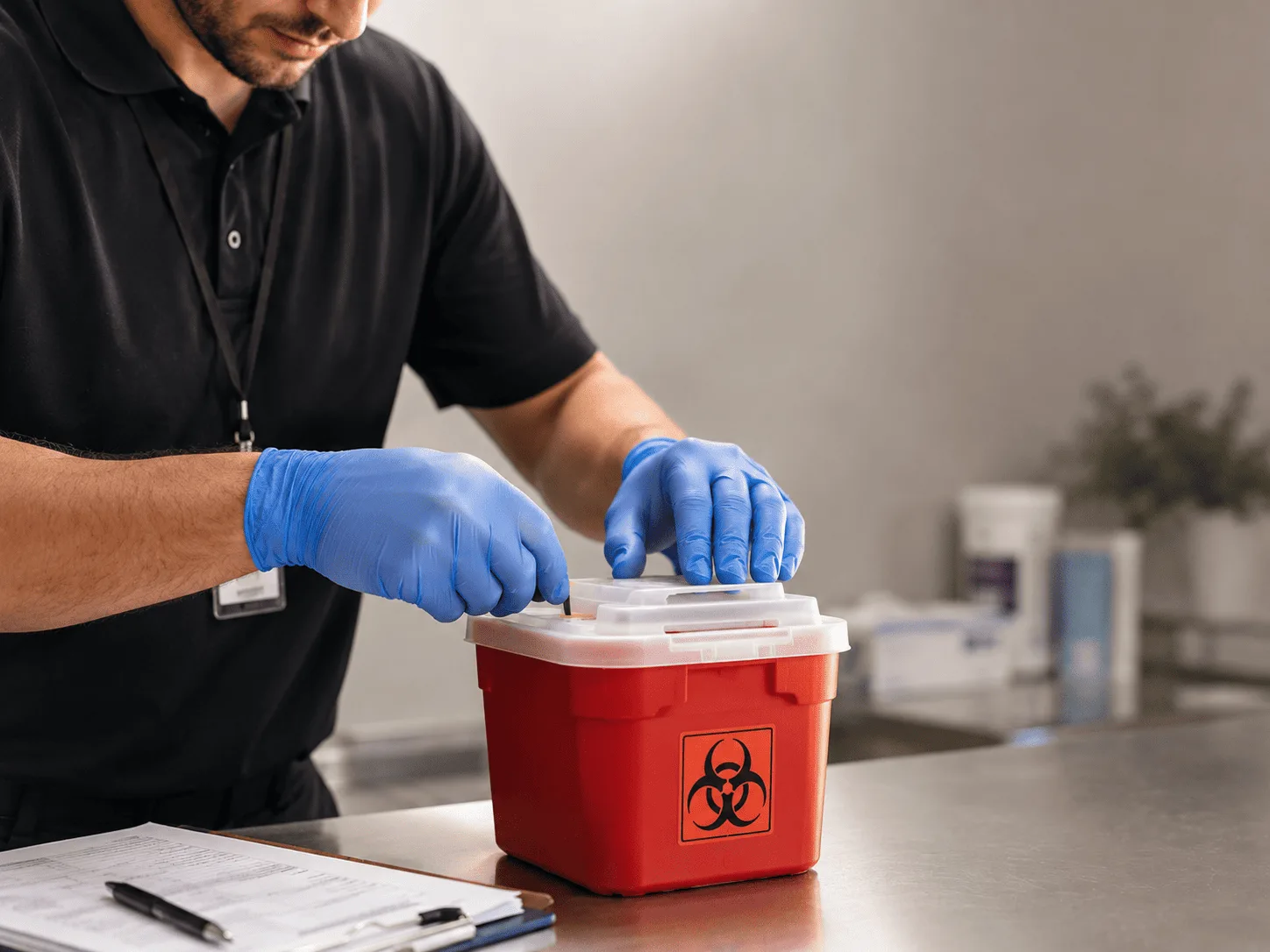 Why choose Sharps Waste Disposal in Hendrix, OK